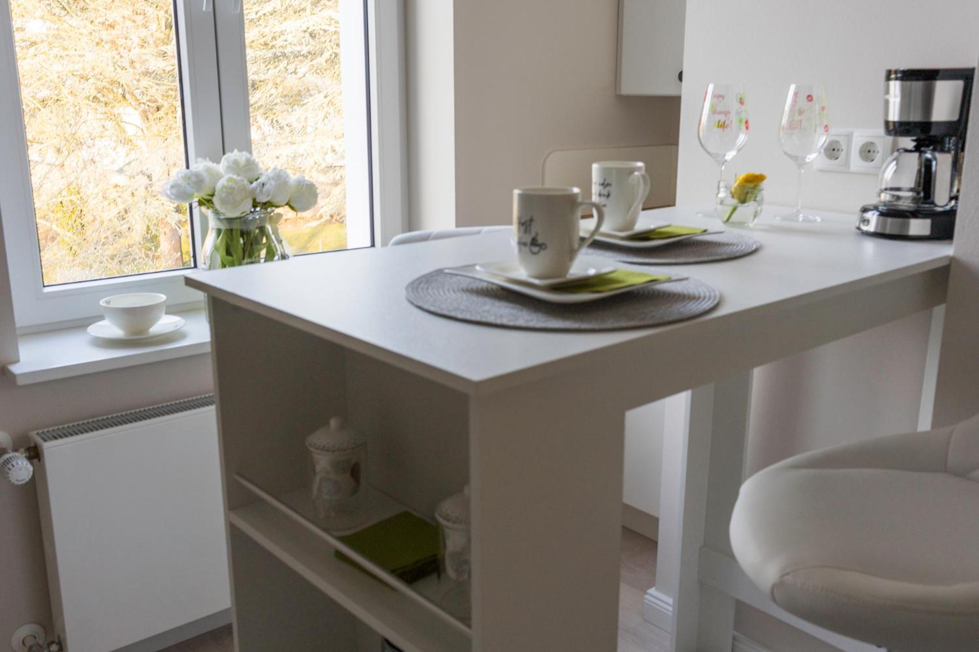 Nostalgie-Nest Mit Boxspringbett Lägenhet Mayen Exteriör bild
